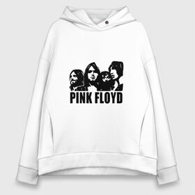 Женское худи Oversize хлопок с принтом Pink Floyd в Рязани, френч-терри — 70% хлопок, 30% полиэстер. Мягкий теплый начес внутри —100% хлопок | боковые карманы, эластичные манжеты и нижняя кромка, капюшон на магнитной кнопке | pink floyd | pinkfloyd | арт | артрок | группа | дэвид гилмор | пинк флойд | пинкфлойд | прогрессивный | психоделический | рок | сид барретт | симфонический | спэйс | эйсид | экспериментальный