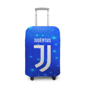 Чехол для чемодана 3D с принтом Juventus space collection в Рязани, 86% полиэфир, 14% спандекс | двустороннее нанесение принта, прорези для ручек и колес | football | soccer | ювентус