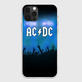 Чехол для iPhone 12 Pro Max с принтом AC DC в Рязани, Силикон |  | ac dc | band | metal | music | rock | атрибутика | группа | метал | музыка | рок