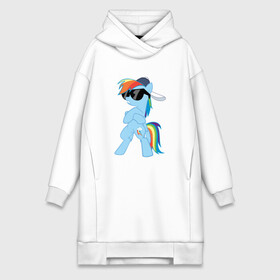 Платье-худи хлопок с принтом Крутая пони в Рязани,  |  | my little pony | swag | арт | игра | крутая | лошадь | май литл пони | мультфильм | прикольные