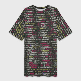 Платье-футболка 3D с принтом Programming , Программирование в Рязани,  |  | c | c++ и objective c | code | habr | java | javascript | php | programming | python | ruby | stackoverflow | this