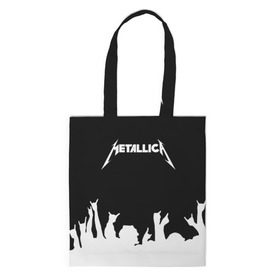 Сумка 3D повседневная с принтом Metallica в Рязани, 100% полиэстер | Плотность: 200 г/м2; Размер: 34×35 см; Высота лямок: 30 см | metallica | группа | джеймс хэтфилд | кирк хэмметт | ларс ульрих | метал | металика | металлика | миталика | музыка | роберт трухильо | рок | трэш | трэшметал | хард | хардрок | хеви | хевиметал