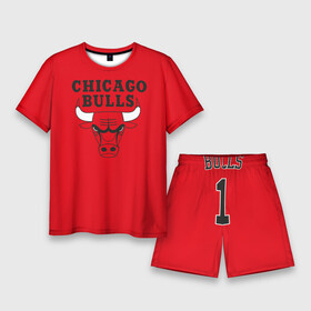 Мужской костюм с шортами 3D с принтом Chicago Bulls в Рязани,  |  | bulls | chicago | chicago bulls | nba | баскетбол | буллз | нба | чикаго буллз