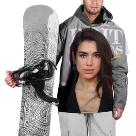Накидка на куртку 3D с принтом Дуа Липа в Рязани, 100% полиэстер |  | dua lipa | дуа липа