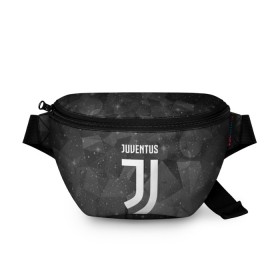 Поясная сумка 3D с принтом Juventus Cosmos в Рязани, 100% полиэстер | плотная ткань, ремень с регулируемой длиной, внутри несколько карманов для мелочей, основное отделение и карман с обратной стороны сумки застегиваются на молнию | football | italia | juve | juventus | logo | sport | арт | италия | лига | лого | спорт | текстура | фк | футбол | футбольный клуб | эмблема | ювентус