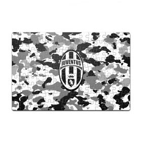 Пазл магнитный 126 элементов с принтом FC Juventus Camouflage в Рязани, полимерный материал с магнитным слоем | 126 деталей, размер изделия —  180*270 мм | football | italia | juve | juventus | logo | sport | арт | италия | лига | лого | спорт | текстура | фк | футбол | футбольный клуб | эмблема | ювентус