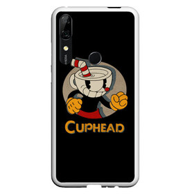 Чехол для Honor P Smart Z с принтом Cuphead в Рязани, Силикон | Область печати: задняя сторона чехла, без боковых панелей | cuphead | капхед | компьтерная игра