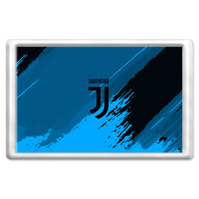 Магнит 45*70 с принтом FC Juventus abstract style в Рязани, Пластик | Размер: 78*52 мм; Размер печати: 70*45 | football | soccer | ювентус