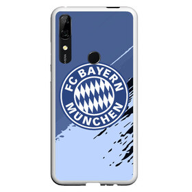 Чехол для Honor P Smart Z с принтом FC Bayern Munchen style в Рязани, Силикон | Область печати: задняя сторона чехла, без боковых панелей | football | soccer | байерн