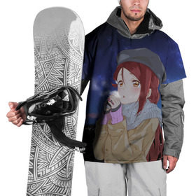 Накидка на куртку 3D с принтом Cold в Рязани, 100% полиэстер |  | Тематика изображения на принте: anime | love live sunshine | аниме | живая любовь сияние