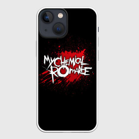 Чехол для iPhone 13 mini с принтом My Chemical Romance в Рязани,  |  | band | blood | metal | music | my chemical romance | rock | атрибутика | группа | кровь | метал | музыка | рок