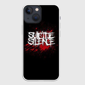 Чехол для iPhone 13 mini с принтом Suicide Silence в Рязани,  |  | band | blood | metal | music | rock | suicide silence | атрибутика | группа | кровь | метал | музыка | рок