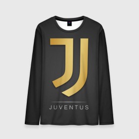 Мужской лонгслив 3D с принтом Juventus Gold Edition в Рязани, 100% полиэстер | длинные рукава, круглый вырез горловины, полуприлегающий силуэт | champions | italy | jeep | juventus | league | италия | лига | чемпионов | ювентус