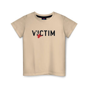 Детская футболка хлопок с принтом GTA SA - Victim в Рязани, 100% хлопок | круглый вырез горловины, полуприлегающий силуэт, длина до линии бедер | carl johnson | grand theft auto | gta | los santos | sa | san andreas | гта