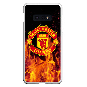 Чехол для Samsung S10E с принтом FC Manchester United в Рязани, Силикон | Область печати: задняя сторона чехла, без боковых панелей | fc manchester united | manchester | манчестер юнайтед | футбол