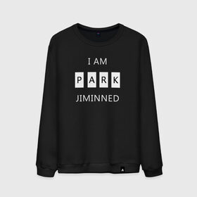 Мужской свитшот хлопок с принтом BTS I am Park Jiminned II в Рязани, 100% хлопок |  | 