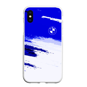 Чехол для iPhone XS Max матовый с принтом bmw sport original blue в Рязани, Силикон | Область печати: задняя сторона чехла, без боковых панелей | auto | automobile | bmw | car | machine | motor | motor car | sport car | автомашина | бмв | легковой автомобиль | спортивный автомобиль | тачка