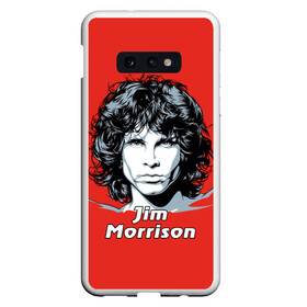 Чехол для Samsung S10E с принтом Jim Morrison в Рязани, Силикон | Область печати: задняя сторона чехла, без боковых панелей | Тематика изображения на принте: the doors | автор песен | вокалист | джим моррисон | звезда | музыка | певец | поэт | рок | рок музыка | фронтмен