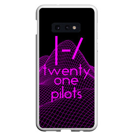 Чехол для Samsung S10E с принтом twenty one pilots neon music в Рязани, Силикон | Область печати: задняя сторона чехла, без боковых панелей | группа | инди поп | синти поп