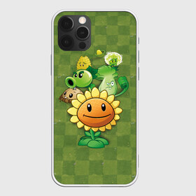 Чехол для iPhone 12 Pro Max с принтом Plants vs Zombies в Рязани, Силикон |  | plants | plants vs zombies | zombies | зомби против растений