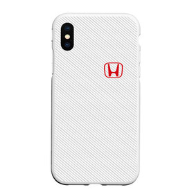 Чехол для iPhone XS Max матовый с принтом HONDA SPORT в Рязани, Силикон | Область печати: задняя сторона чехла, без боковых панелей | марка | машины | хонда