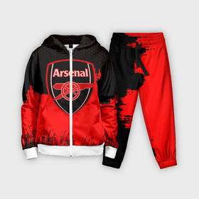 Детский костюм 3D с принтом FC Arsenal Original uniform в Рязани,  |  | football | soccer | арсенал