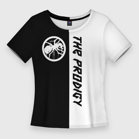 Женская футболка 3D Slim с принтом The Prodigy в Рязани,  |  | prodigy | the prodigy | альтернативный | бигбит | брейкбит | группа | дарование | дэнс | кит флинт | лиам хоулетт | продеджи | продиджи | рок | техно | хип хоп | чудо | электроник | электропанк