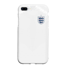 Чехол для iPhone 7Plus/8 Plus матовый с принтом England home WC 2018 в Рязани, Силикон | Область печати: задняя сторона чехла, без боковых панелей | cup | england | fifa | russia | world | англия | мира | россия | чемпионат