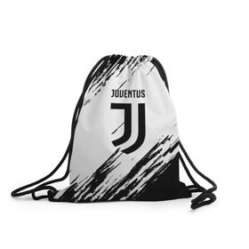 Рюкзак-мешок 3D с принтом Juventus 2018 Original в Рязани, 100% полиэстер | плотность ткани — 200 г/м2, размер — 35 х 45 см; лямки — толстые шнурки, застежка на шнуровке, без карманов и подкладки | Тематика изображения на принте: fly emirates | juventus | ronaldo | клуб | линии | мода | модные | мяч | реал мадрид | спорт | спортивные | стиль | футбол | футбольный клуб | экстрим | эмблема | ювентус