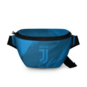 Поясная сумка 3D с принтом Juventus 2018 Original в Рязани, 100% полиэстер | плотная ткань, ремень с регулируемой длиной, внутри несколько карманов для мелочей, основное отделение и карман с обратной стороны сумки застегиваются на молнию | 