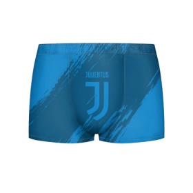 Мужские трусы 3D с принтом Juventus 2018 Original в Рязани, 50% хлопок, 50% полиэстер | классическая посадка, на поясе мягкая тканевая резинка | Тематика изображения на принте: 