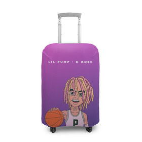 Чехол для чемодана 3D с принтом Lil Pump D Rose в Рязани, 86% полиэфир, 14% спандекс | двустороннее нанесение принта, прорези для ручек и колес | hip hop | hiphop | lil pump | mc | rap | газзи гарсия | зачитал | клауд | клауд рэп | лил памп | лили | мс | памп | реп | репер | речитатив | рэп | рэпер | трэп | хип | хип хоп | хипхоп | хоп