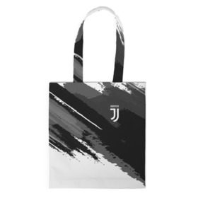 Сумка 3D повседневная с принтом FC Juventus Original 2018 в Рязани, 100% полиэстер | Плотность: 200 г/м2; Размер: 34×35 см; Высота лямок: 30 см | football | soccer | ювентус