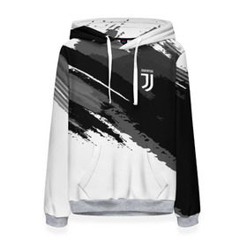 Женская толстовка 3D с принтом FC Juventus Original 2018 в Рязани, 100% полиэстер  | двухслойный капюшон со шнурком для регулировки, мягкие манжеты на рукавах и по низу толстовки, спереди карман-кенгуру с мягким внутренним слоем. | football | soccer | ювентус