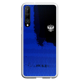 Чехол для Honor P30 с принтом Russia Sport collection в Рязани, Силикон | Область печати: задняя сторона чехла, без боковых панелей | abstraction | grunge | russia | sport | абстракция | герб | краска | русский | символика рф | спорт | спортивный | триколор | униформа | форма | я русский