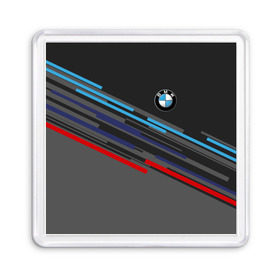 Магнит 55*55 с принтом BMW BRAND COLOR в Рязани, Пластик | Размер: 65*65 мм; Размер печати: 55*55 мм | bmw | бмв | марка | машины