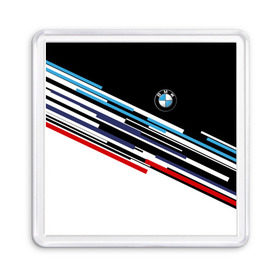 Магнит 55*55 с принтом BMW BRAND COLOR в Рязани, Пластик | Размер: 65*65 мм; Размер печати: 55*55 мм | bmw | бмв | марка | машины