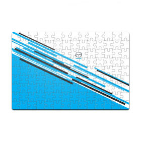 Пазл магнитный 126 элементов с принтом MAZDA SPORT в Рязани, полимерный материал с магнитным слоем | 126 деталей, размер изделия —  180*270 мм | Тематика изображения на принте: mazda | мазда | марка | машины