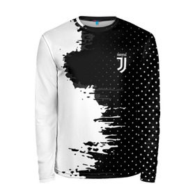 Мужской лонгслив 3D с принтом Juventus uniform black 2018 в Рязани, 100% полиэстер | длинные рукава, круглый вырез горловины, полуприлегающий силуэт | football | soccer | ювентус