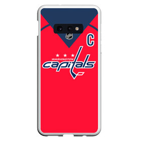 Чехол для Samsung S10E с принтом Ovechkin Washington Capitals Red в Рязани, Силикон | Область печати: задняя сторона чехла, без боковых панелей | овечкин | ови