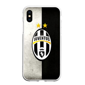 Чехол для iPhone XS Max матовый с принтом Juventus FC в Рязани, Силикон | Область печати: задняя сторона чехла, без боковых панелей | Тематика изображения на принте: juve | италия | клуб | фк | футбол | футбольный | ювентус