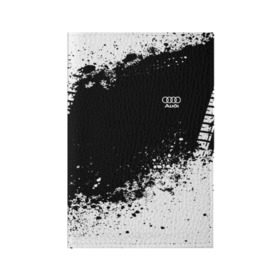Обложка для паспорта матовая кожа с принтом Audi brand motors в Рязани, натуральная матовая кожа | размер 19,3 х 13,7 см; прозрачные пластиковые крепления | Тематика изображения на принте: ауди | машина