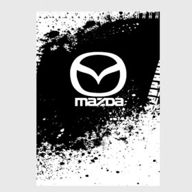 Скетчбук с принтом Mazda abstract sport в Рязани, 100% бумага
 | 48 листов, плотность листов — 100 г/м2, плотность картонной обложки — 250 г/м2. Листы скреплены сверху удобной пружинной спиралью | auto | automobile | car | machine | mazda | motor | motor car | sport car | автомашина | бренд | легковой автомобиль | мазда | марка | спортивный автомобиль | тачка