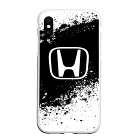 Чехол для iPhone XS Max матовый с принтом Honda abstract sport в Рязани, Силикон | Область печати: задняя сторона чехла, без боковых панелей | auto | automobile | car | honda | machine | motor | motor car | sport car | автомашина | бренд | легковой автомобиль | марка | спортивный автомобиль | тачка | хонда