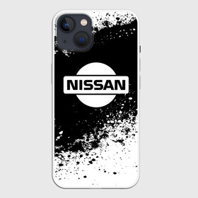 Чехол для iPhone 13 с принтом Nissan abstract sport в Рязани,  |  | motor | nissan | авто | лого | машина | ниссан | тачка