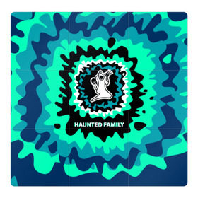 Магнитный плакат 3Х3 с принтом Haunted Family в Рязани, Полимерный материал с магнитным слоем | 9 деталей размером 9*9 см | 
