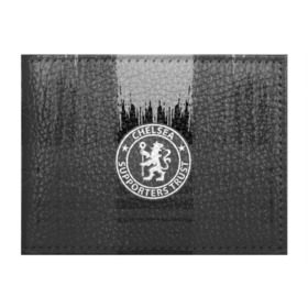 Обложка для студенческого билета с принтом FC Chelsea abstract color в Рязани, натуральная кожа | Размер: 11*8 см; Печать на всей внешней стороне | Тематика изображения на принте: football | soccer | челси