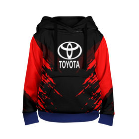 Детская толстовка 3D с принтом TOYOTA SPORT COLLECTION в Рязани, 100% полиэстер | двухслойный капюшон со шнурком для регулировки, мягкие манжеты на рукавах и по низу толстовки, спереди карман-кенгуру с мягким внутренним слоем | auto | automobile | car | machine | motor | motor car | sport car | toyota | автомашина | бренд | легковой автомобиль | марка | спортивный автомобиль | тачка