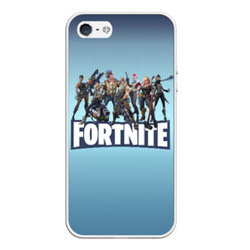 Чехол для iPhone 5/5S матовый с принтом Fortnite_9 в Рязани, Силикон | Область печати: задняя сторона чехла, без боковых панелей | battle royale | epic games | fortnite | pvp | survival | tps | unreal | выживание | кооператив | королевская битва | песочница | фортнайт | шутер