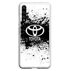 Чехол для Honor 20 с принтом Toyota в Рязани, Силикон | Область печати: задняя сторона чехла, без боковых панелей | Тематика изображения на принте: auto | automobile | car | carbon | machine | motor | motor car | sport car | toyota | автомашина | бренд | легковой автомобиль | марка | спортивный автомобиль | тачка